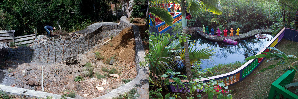 Les chantiers du Lieu d'Art Contemporain de La Réunion
